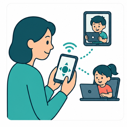 Parents control and pause the internet from their phone