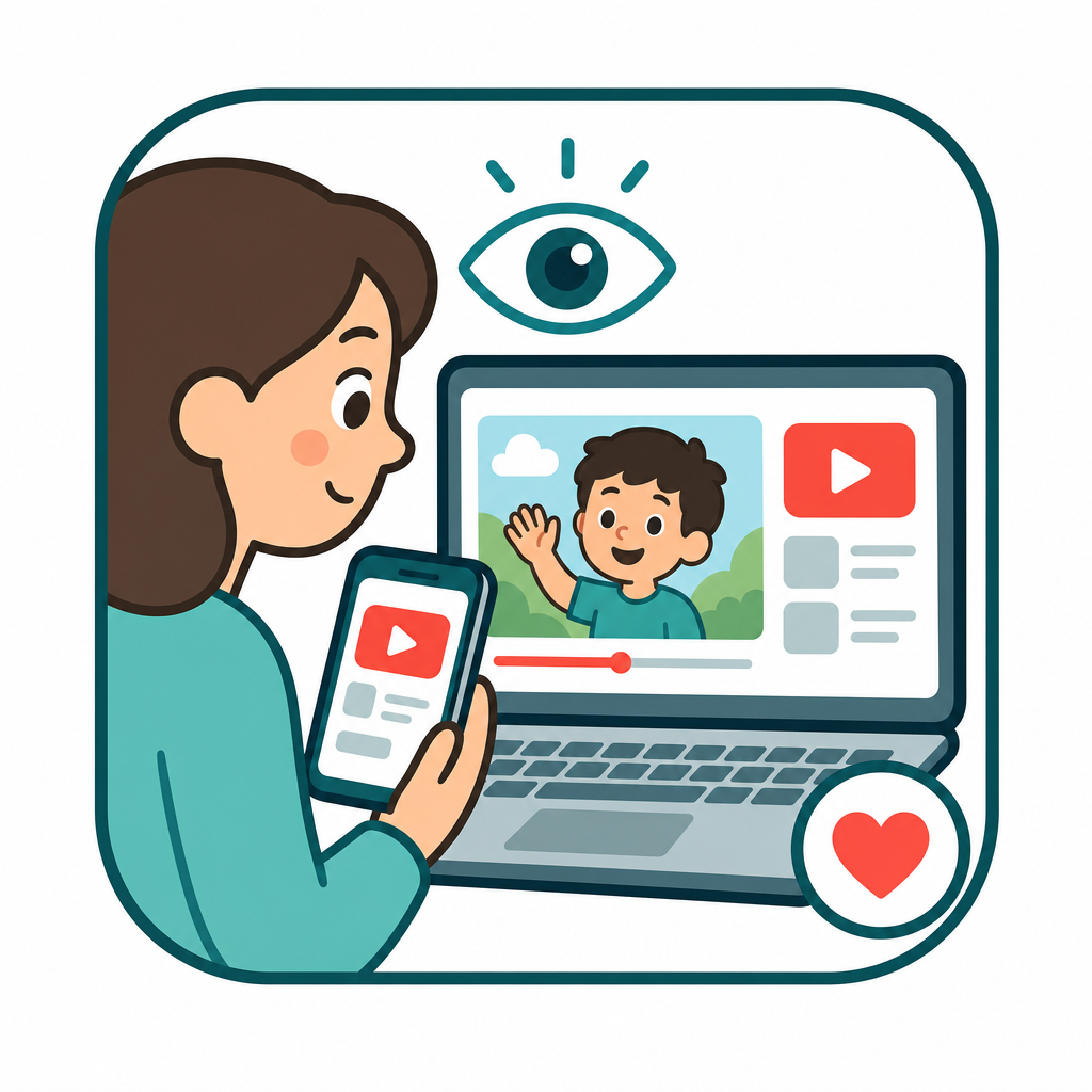 Parents see websites and YouTube videos kids watch
